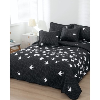 Cuvertura de Pat cu 2 Fete, 5 Piese, Bumbac Finet, CVP5-22 Cuvertura de Pat cu 2 Fete, 5 Piese, Bumbac Finet, CVP5-22