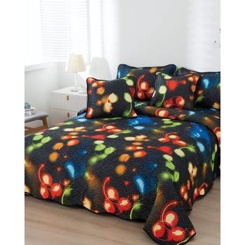 Cuvertura de Pat cu 2 Fete, 5 Piese, Bumbac Finet, CVP5-23 Cuvertura de Pat cu 2 Fete, 5 Piese, Bumbac Finet, CVP5-23