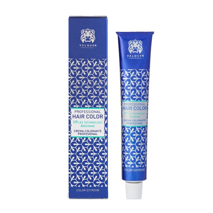 Krém hajfesték 6.2 Blonde Dark Violet plexusszal és argininnel Valquer 60g