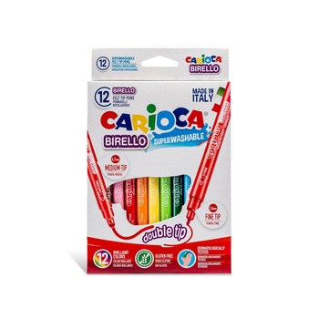 Carioci varf dublu, Carioca Birello 12 buc Carioci varf dublu, Carioca Birello 12 buc