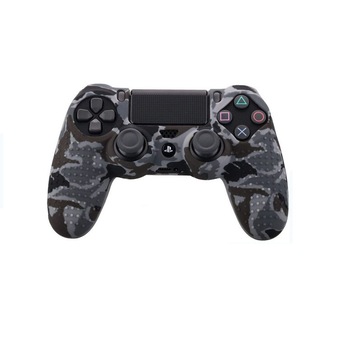 Husa silicon pentru controller PS4, Fight Husa silicon pentru controller PS4, Fight