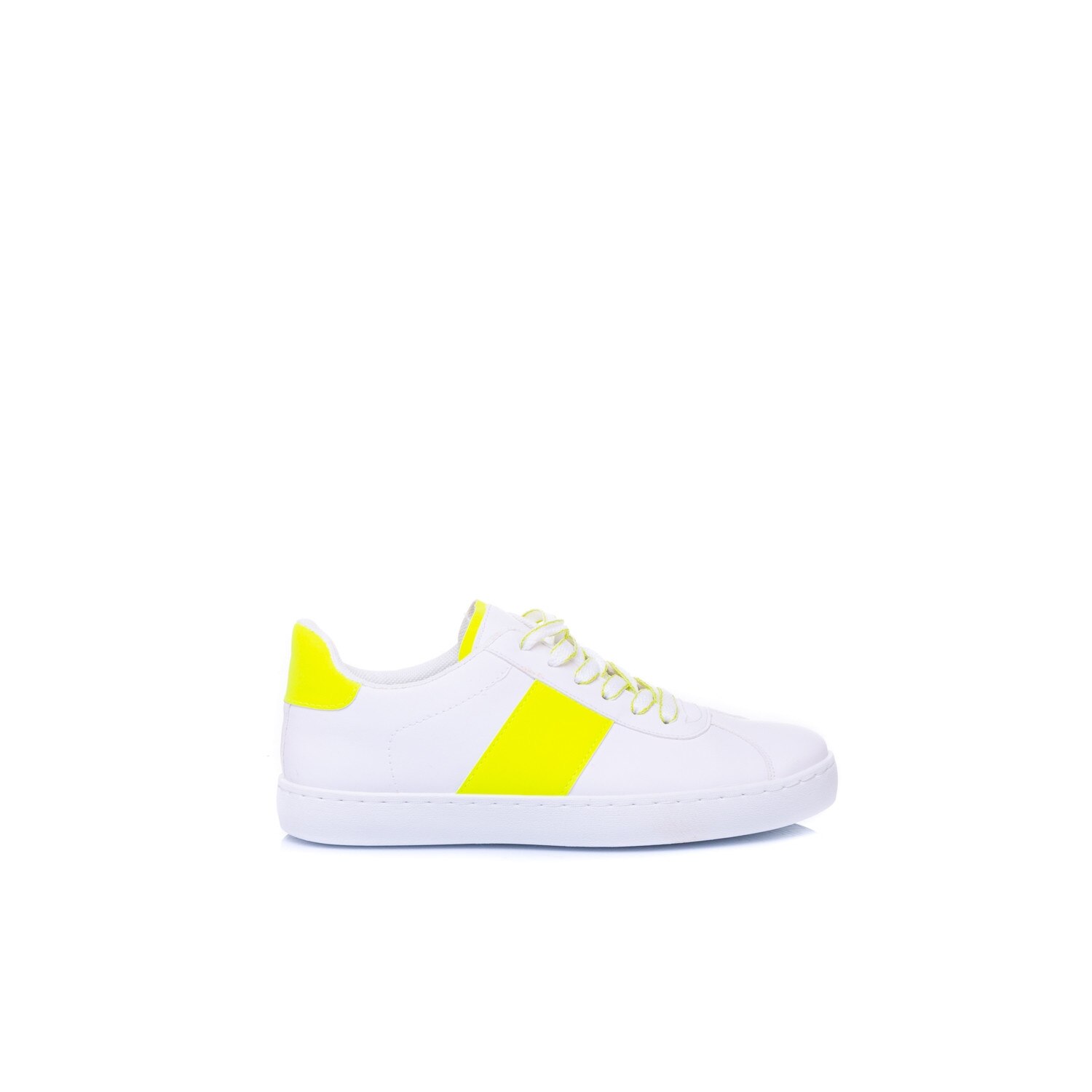 Pantofi sport dama Zoha, alb/galben, Alb/Galben