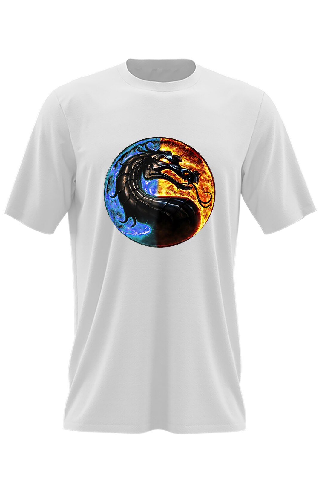 Férfi Póló Mortal Kombat Yin Yang Emblem Raiden Dragon eMAG.hu