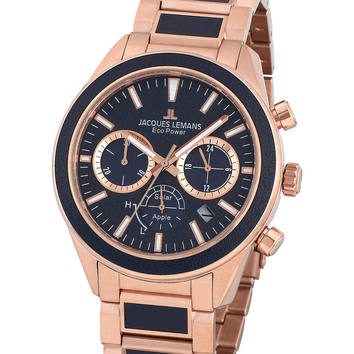 Ceas barbatesc Jacques Lemans 1-2115H, Quartz, 44mm, 10ATM