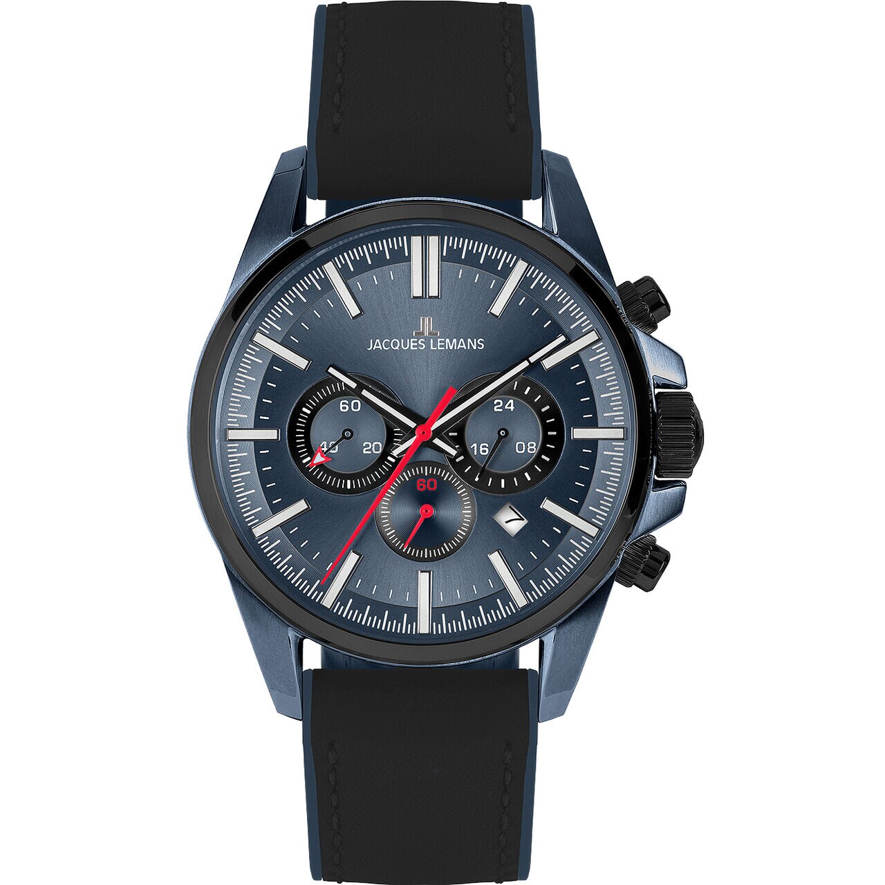 Ceas barbatesc Jacques Lemans 1-2119C, Quartz, 44mm, 10ATM