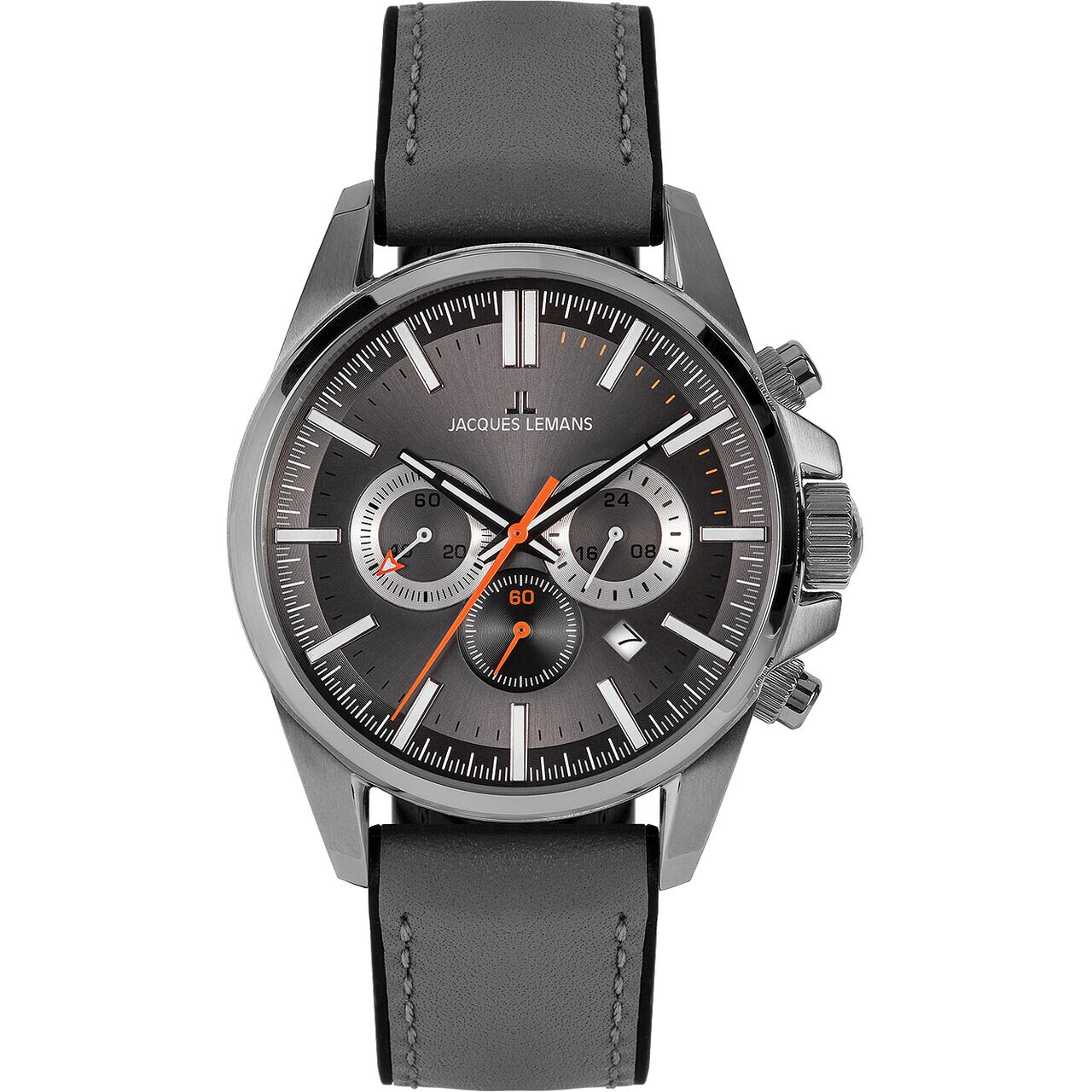 Ceas barbatesc Jacques Lemans 1-2119A, Quartz, 44mm, 10ATM