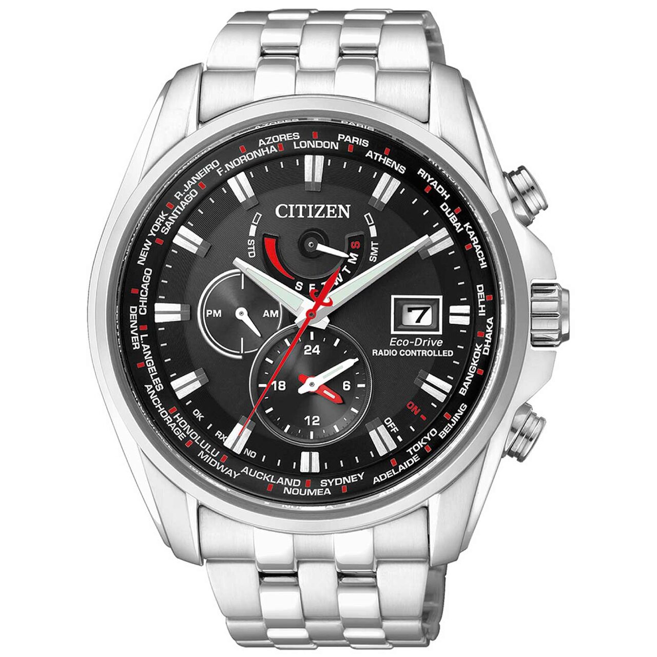 Ceas barbatesc Citizen AT9030-55E, Quartz, 44mm, 20ATM