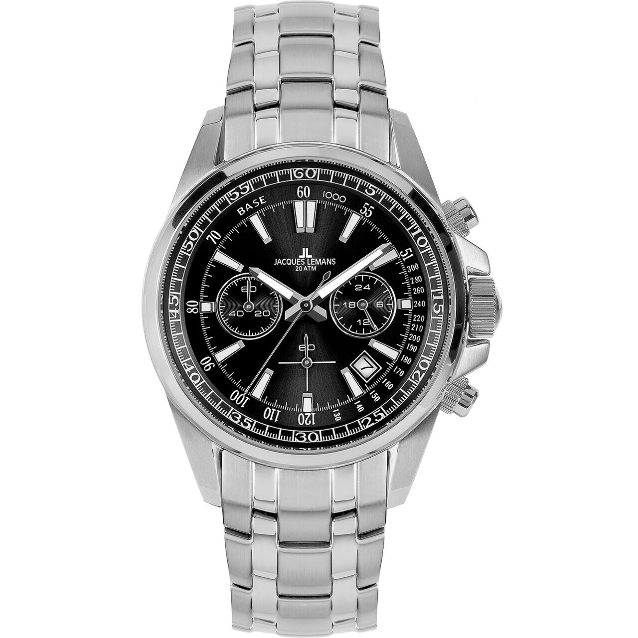 Ceas barbatesc Jacques Lemans 1-2117I, Quartz, 44mm, 20ATM