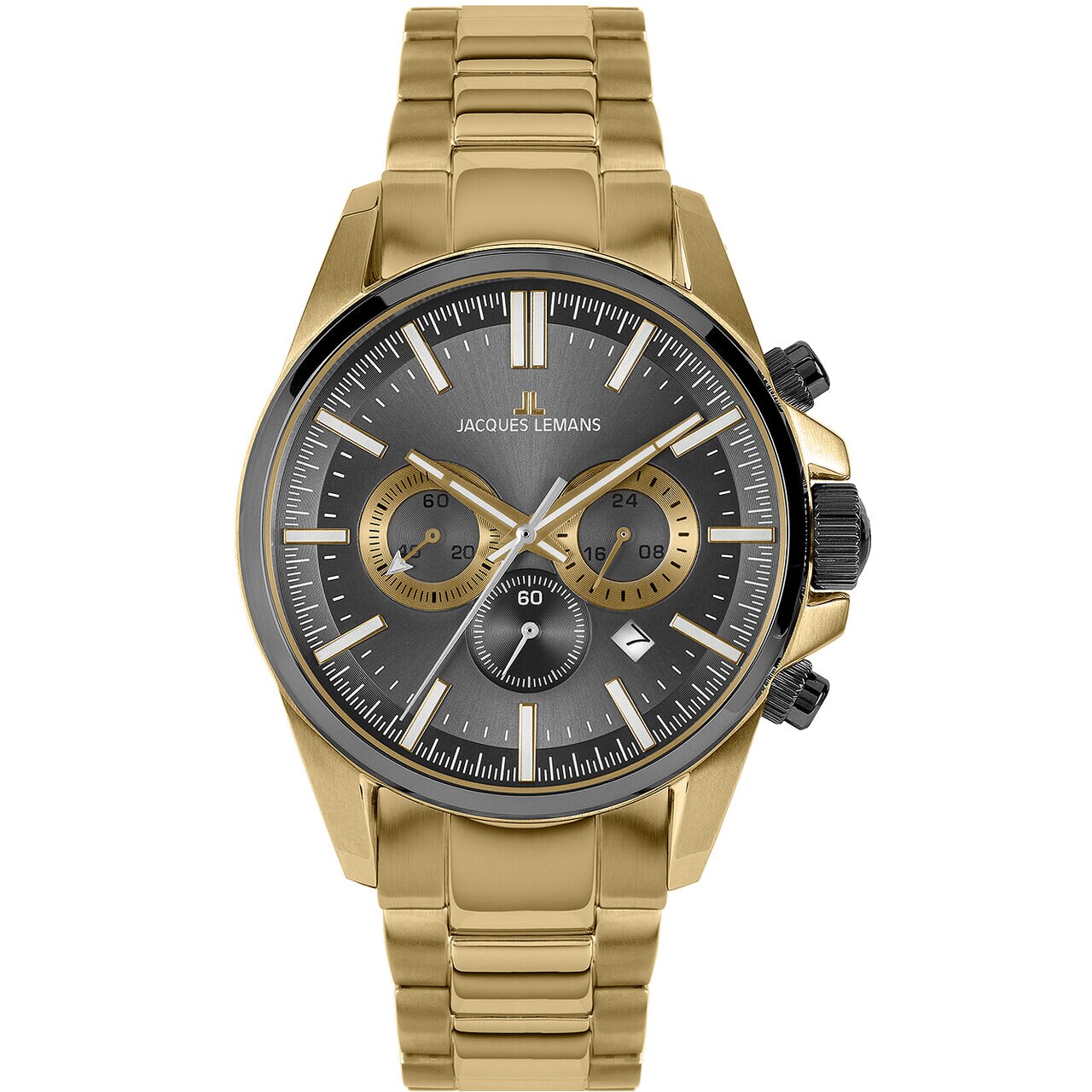 Ceas barbatesc Jacques Lemans 1-2119H, Quartz, 44mm, 10ATM