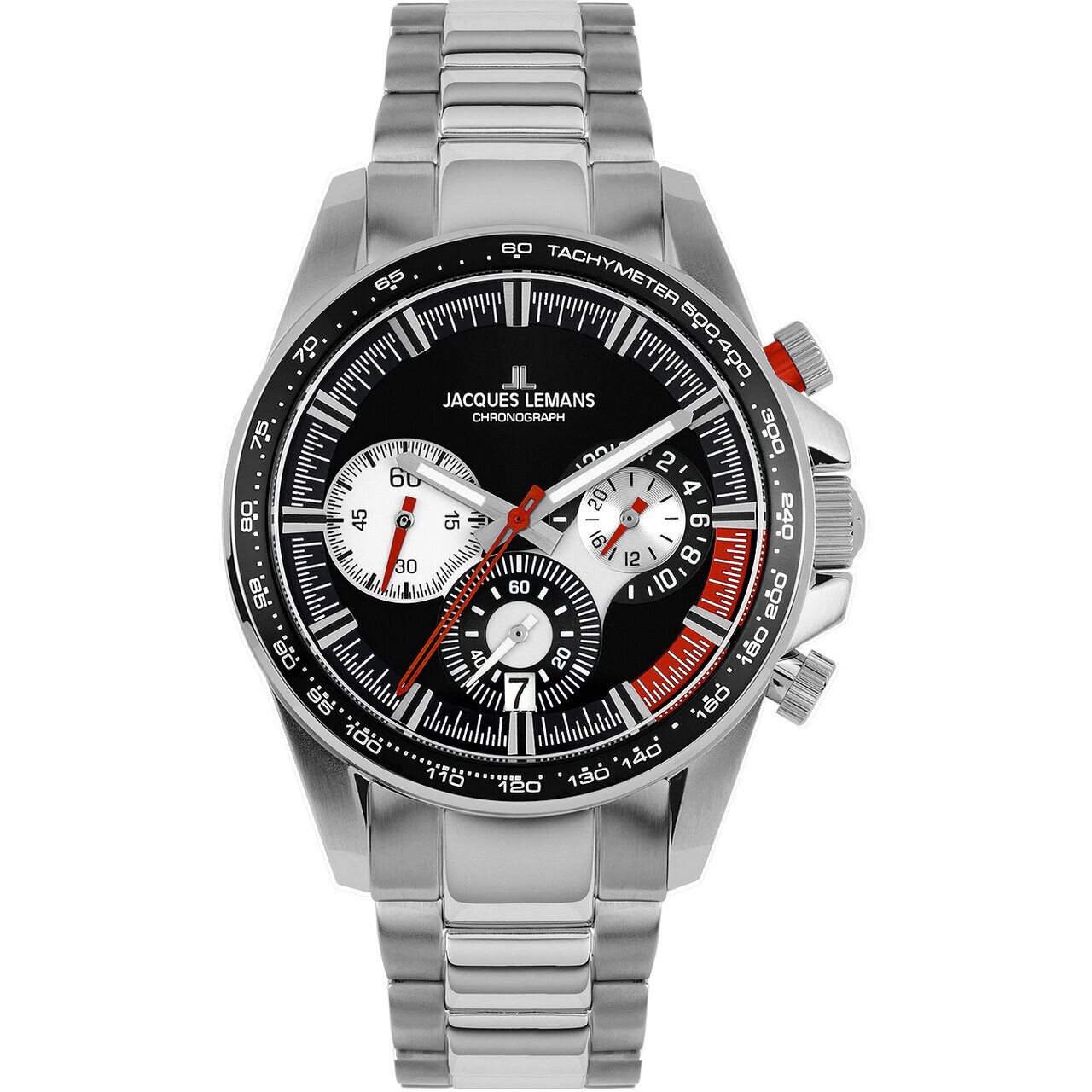 Ceas barbatesc Jacques Lemans 1-2127E, Quartz, 40mm, 10ATM