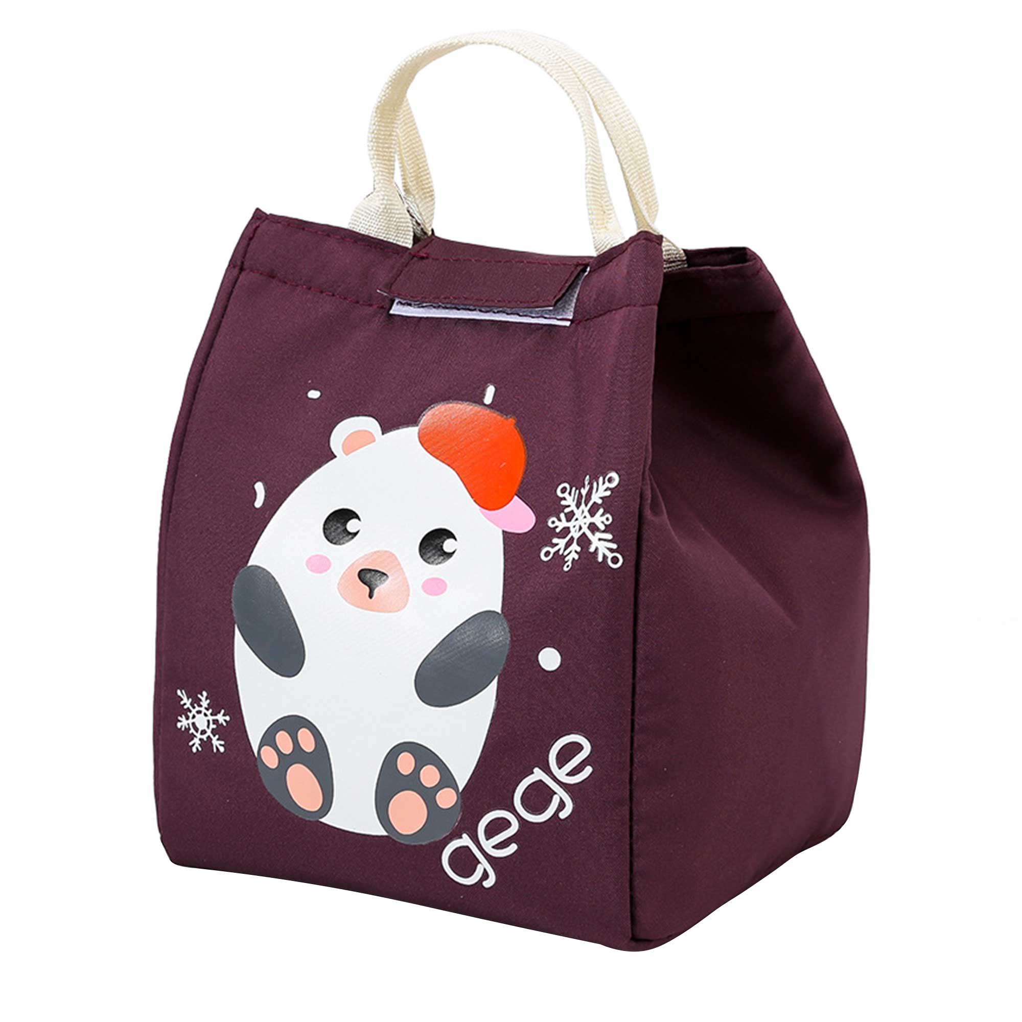 Geanta pentru mamici Bebumi, model Y, mov, 24x20x17cm