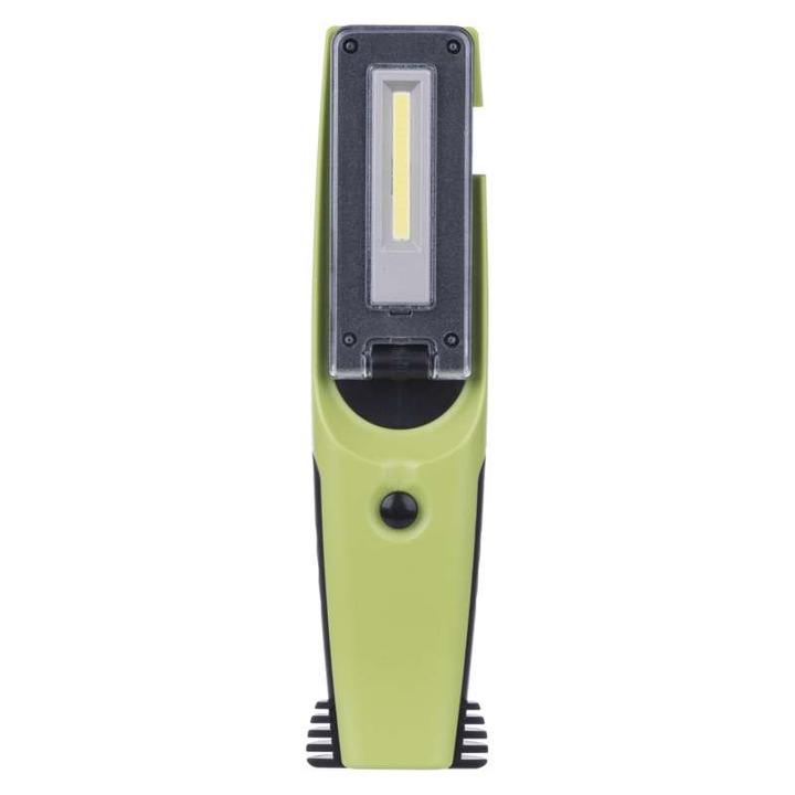 Акумулаторен фенер EMOS, 4W COB LED, Пластмаса, Зелен