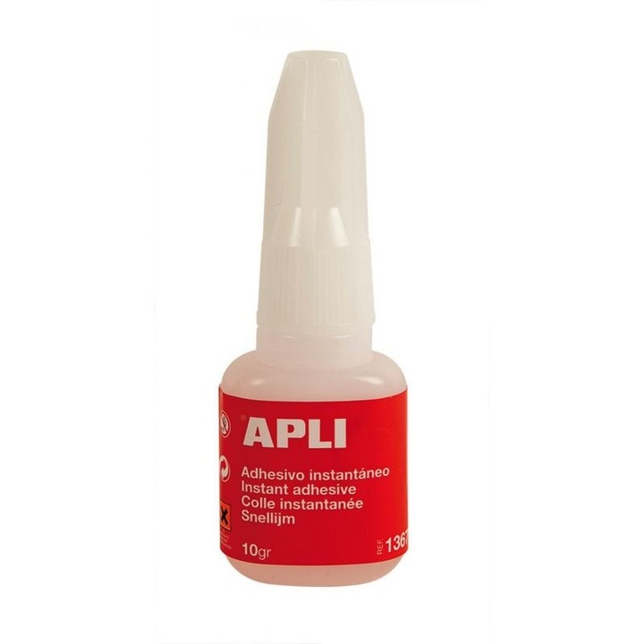 Секундно лепило с четка APLI, 10 гр