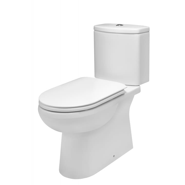 Vas de toaleta Pyramis MILITOS, Ceramica, capac si rezervor inclus