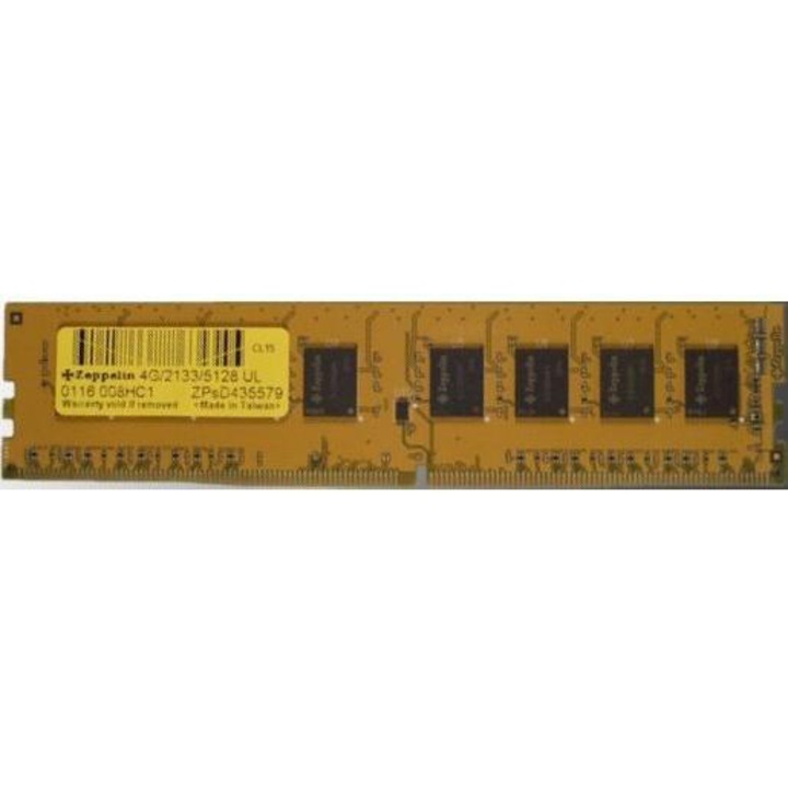 Memorii RAM DDR Zeppelin, 4 GB DDR4, 2400 MHz, CL 17