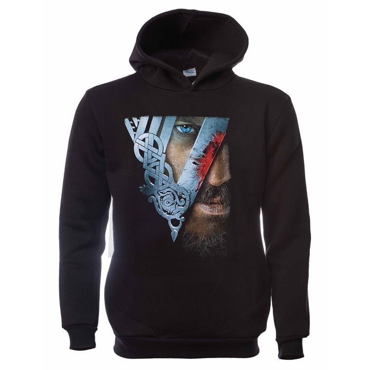 Printex férfi pulóver, Vikings, sorozat, Ragnar, Lodbrok, Vikings, Eye