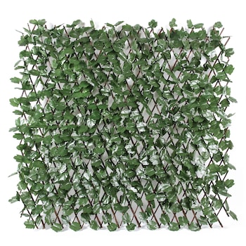 Paravan verde artificial extensibil din rachita si plante pentru Gard si Balcon 180x90 cm Paravan verde artificial extensibil din rachita si plante pentru Gard si Balcon 180x90 cm