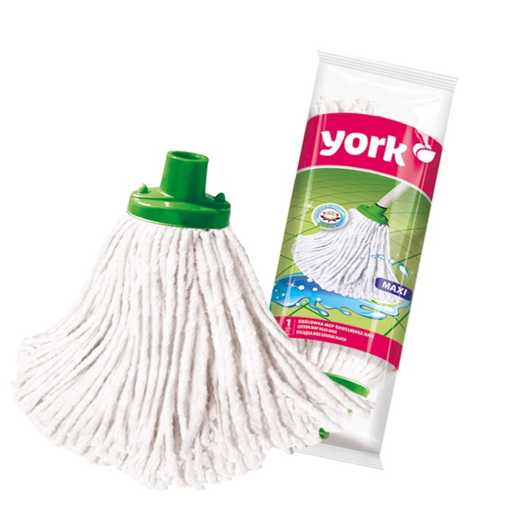 York Mop fej pamut 140g 14x35x7,0cm Maxi