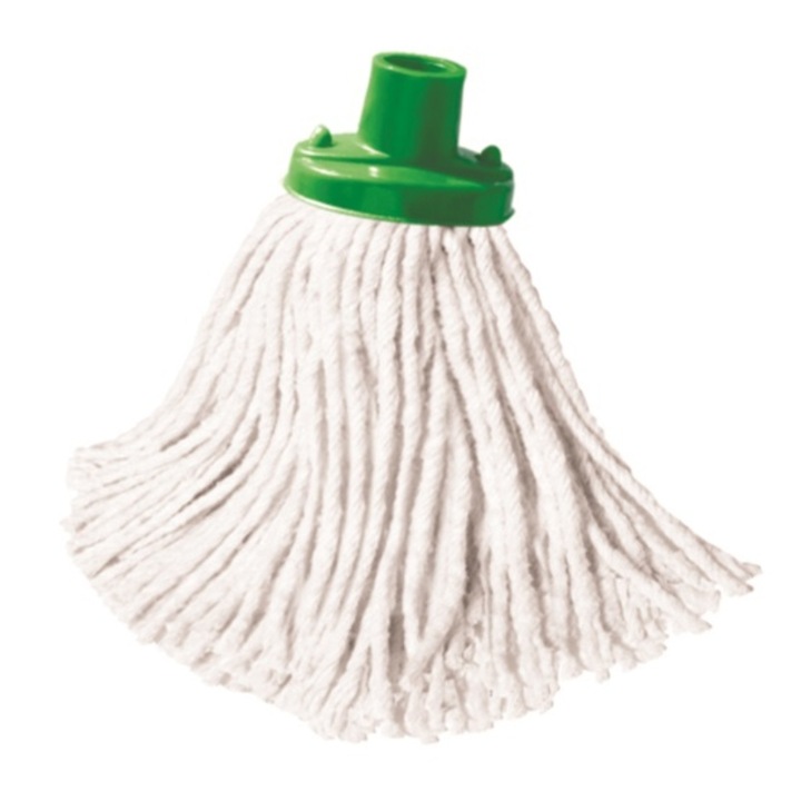 Cap mop, Bumbac, 120g, 12x28x5.0cm, Alb