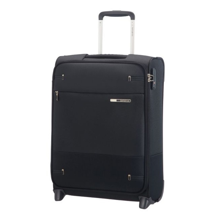 Samsonite 79195-1041 Base Boost Upright fekete bőrönd 55cm