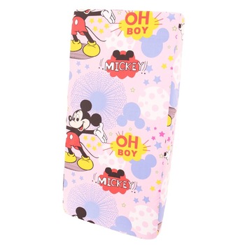 Cearceaf Prichindel, patut 120x60 cm, roz, Minnie si Mickey Cearceaf Prichindel, patut 120x60 cm, roz, Minnie si Mickey