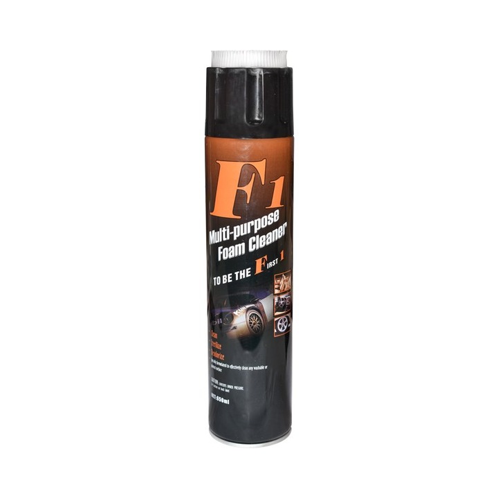 Spray spuma pentru curatat anvelope si cauciuc 650ml cu perie