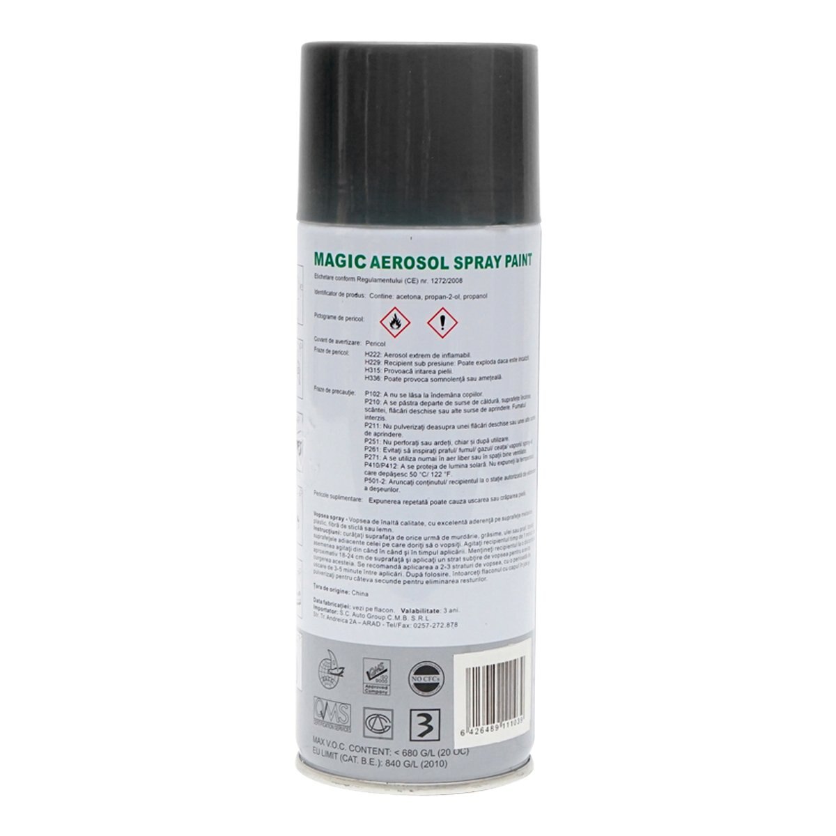 Spray vopsea Magic grund gri 450 ml