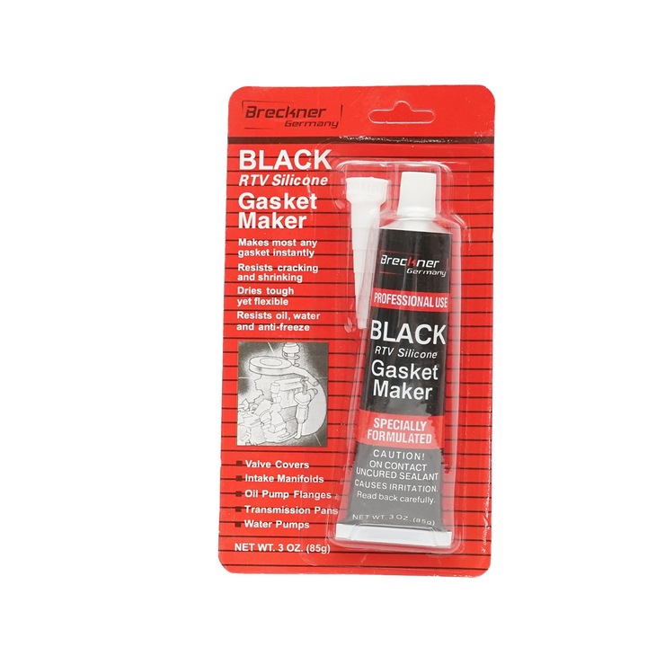 Fekete tömítés tömítő szilikon 85g magas hőmérséklethez 343 fok