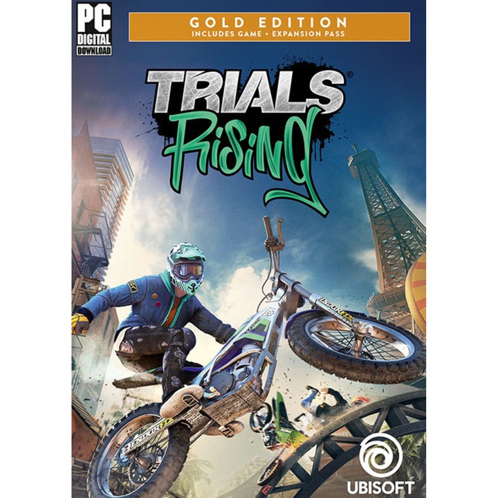 Игра Trials Rising Gold Edition PC Uplay Key