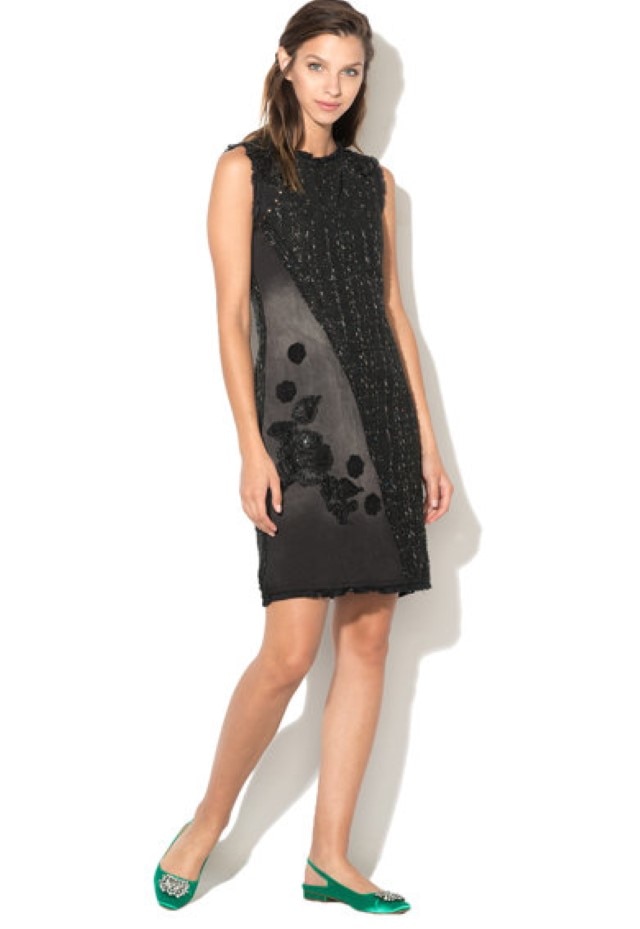 Rochie Desigual 17wwvd05, Negru, L