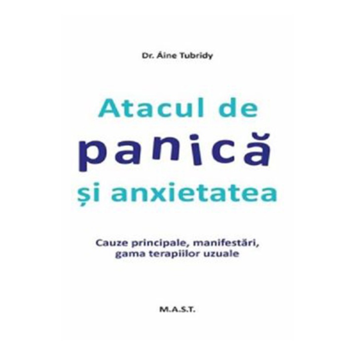 Pánikroham és szorongás A fő okok, megnyilvánulások, a szokásos terápiák köre, Dr. Aine Tubridy (Román nyelvű kiadás)