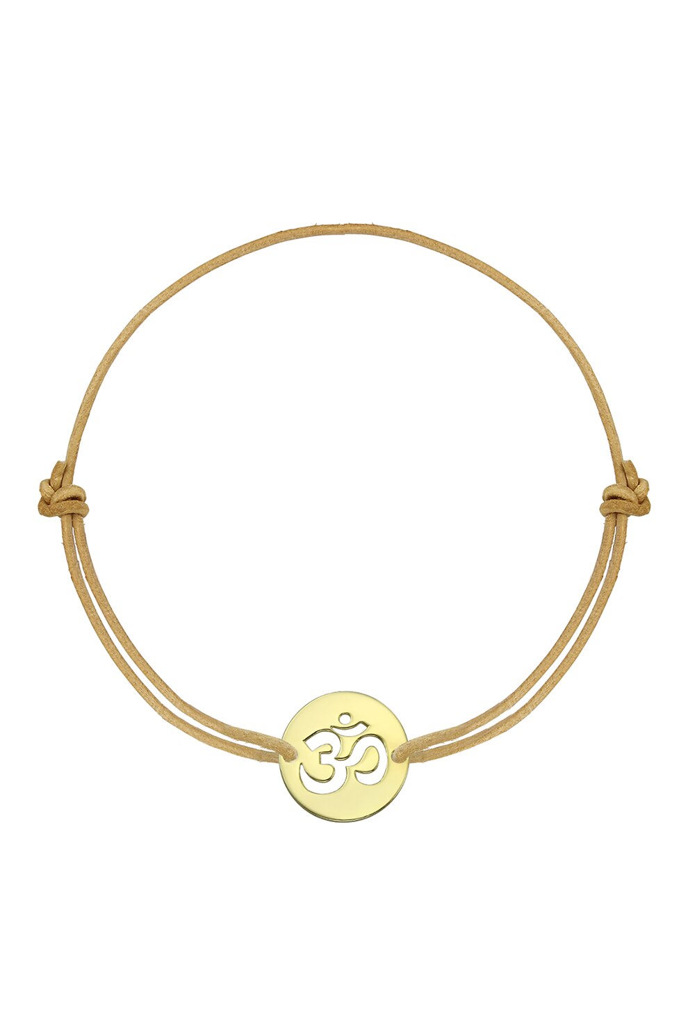 Serenity, Bratara cu talisman de argint placat cu aur de 24K, Auriu