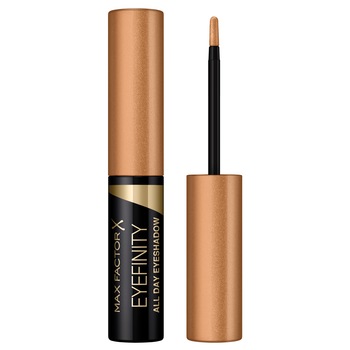 Fard de ochi lichid Max Factor Eyefinity 24h, 02 Precious Gold, 9.7 ml Fard de ochi lichid Max Factor Eyefinity 24h, 02 Precious Gold, 9.7 ml