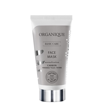 Masca faciala normalizarea tenului cu carbune activ, Organique, 50 ml Masca faciala normalizarea tenului cu carbune activ, Organique, 50 ml