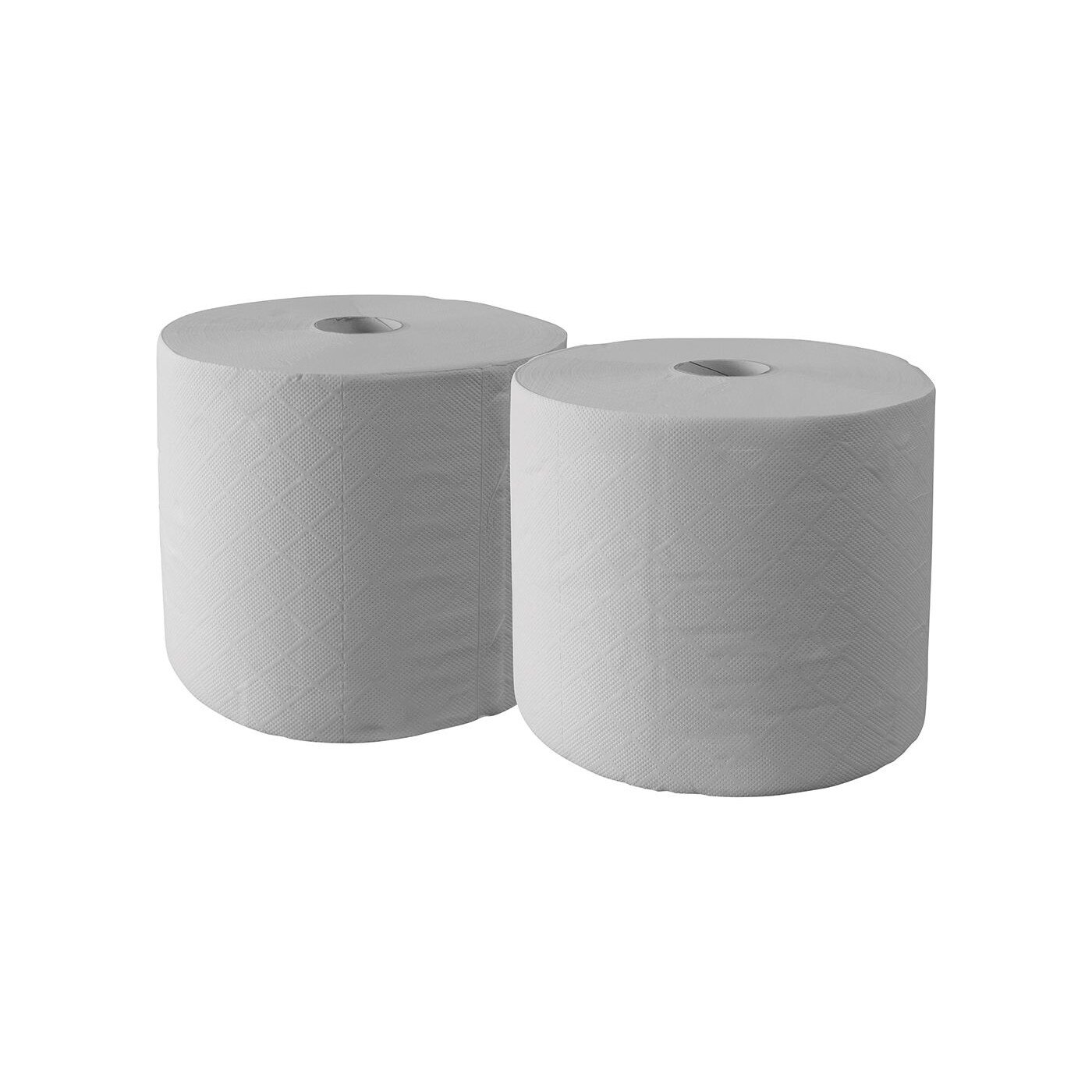 Set 2 role prosoape de hartie Erba, 2x220 m, 2 straturi, 800 foi, alb