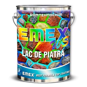 Lac Solventat pentru Piatra “EMEX WS”, Nuc, Bidon 4 KG Lac Solventat pentru Piatra “EMEX WS”, Nuc, Bidon 4 KG