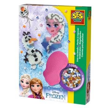 Set margele SES Beedz, Disney Frozen, 1200 buc Set margele SES Beedz, Disney Frozen, 1200 buc