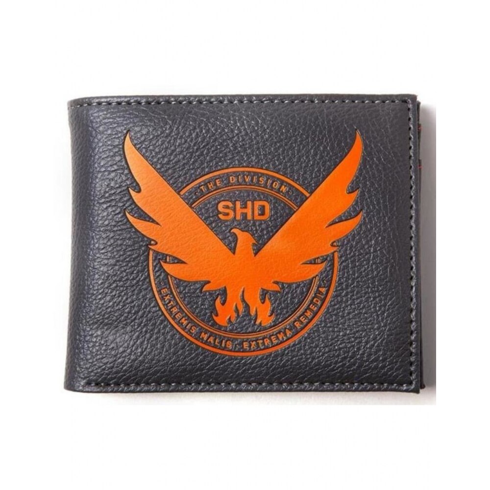 Portofel The Division 2 - SHD Logo - Bifold wallet, Negru