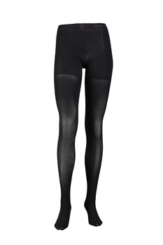 CALVIN KLEIN, Dres cu talie inalta si model uni - 80 DEN, Negru CALVIN KLEIN, Dres cu talie inalta si model uni - 80 DEN, Negru