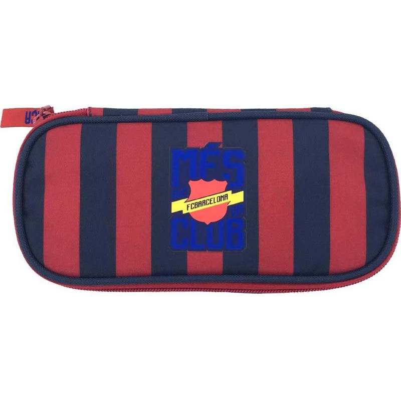 Penar etui dreptunghiular neechipat Barcelona rosu-albastru, Eurocom