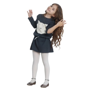 Dres copii Penti Bambu, Alb Dres copii Penti Bambu, Alb