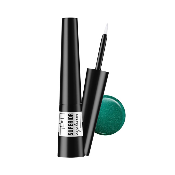 Течен спрей Superior Eyeliner, 07 Green, 3 мл