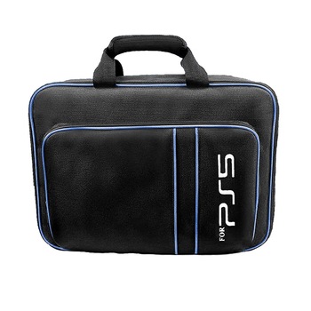 Geanta pentru PlayStation 5 Disc / editie digitala si controler, pentru consola PS5 si accesorii, impermeabila, rezistenta la socuri Geanta pentru PlayStation 5 Disc / editie digitala si controler, pentru consola PS5 si accesorii, impermeabila, rezistenta la socuri