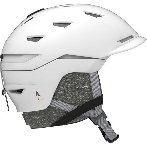 Casca schi pentru femei Salomon, SIGHT, Alb, marime 53-56