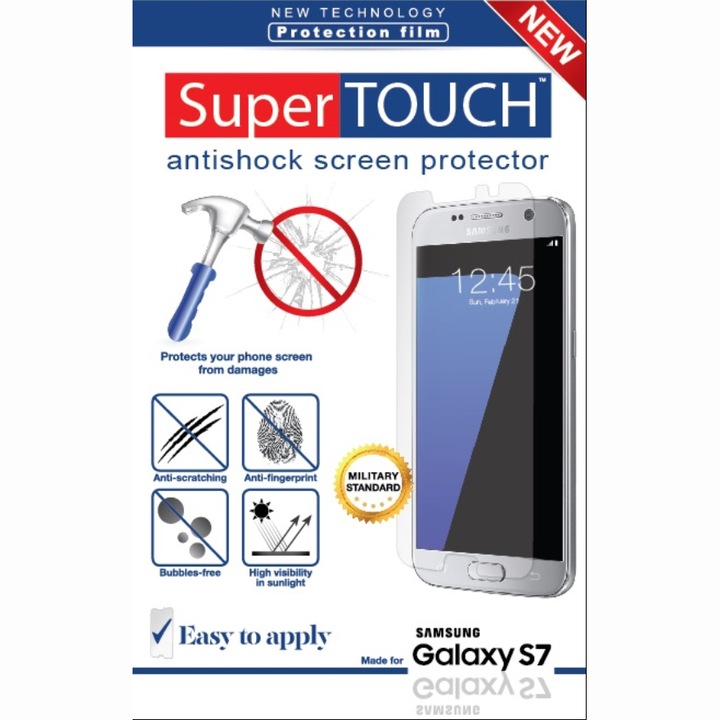 Super Touch AntiShock Védőfólia, Samsung Galaxy S7 készülékhez