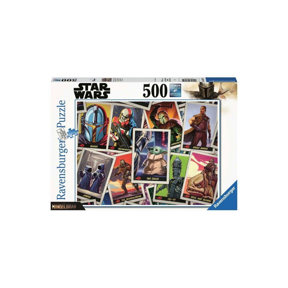 Puzzle Star Wars The Mandalorian The Child , 500 piese, Multicolor