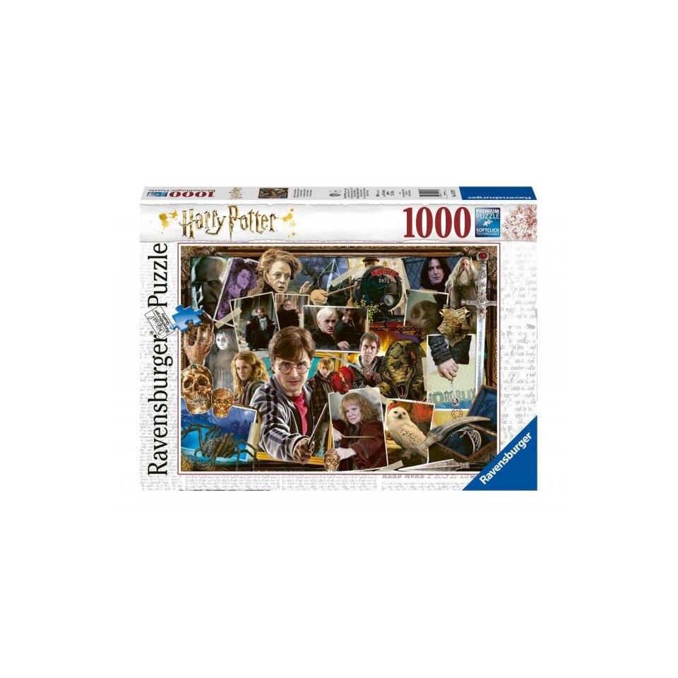 Puzzle Harry Potter vs Voldemort , 1000 piese, Multicolor