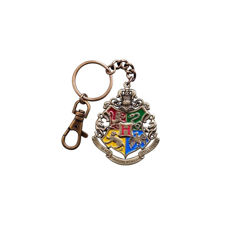 Harry Potter fém Roxfort kulcstartó 5 cm