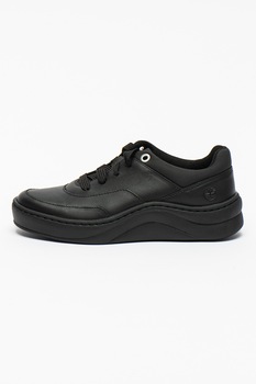 Timberland, Pantofi sport de piele si material textil Ruby Ann, Negru Timberland, Pantofi sport de piele si material textil Ruby Ann, Negru