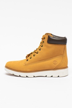 Timberland, Ghete de piele nabuc Keeley Field, Ocru/Maro inchis Timberland, Ghete de piele nabuc Keeley Field, Ocru/Maro inchis